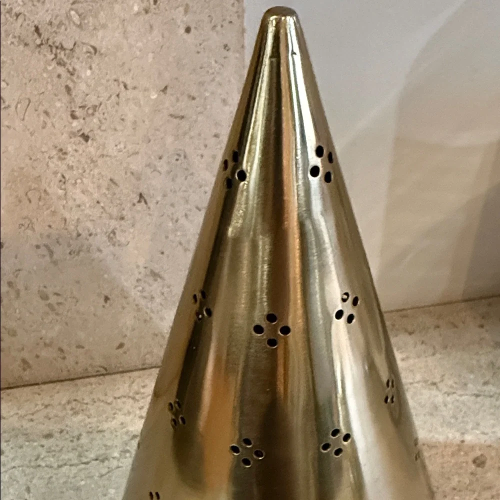 West Elm Gold Decorative Christmas Tree